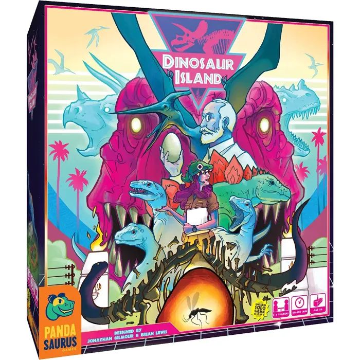Настольная игра Pandasaurus Games Dinosaur Island (Остов Динозавров) англ. (854382007047)