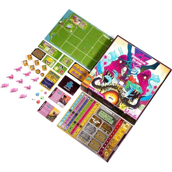 Настольная игра Pandasaurus Games Dinosaur Island (Остов Динозавров) англ. (854382007047) изображение 3