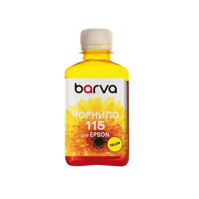 Чорнило Barva Epson 115 180 мл, Y (E115-875)