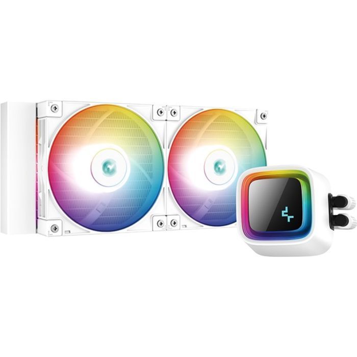 Система жидкостного охлаждения Deepcool LS520 White (R-LS520-WHAMNT-G-1)