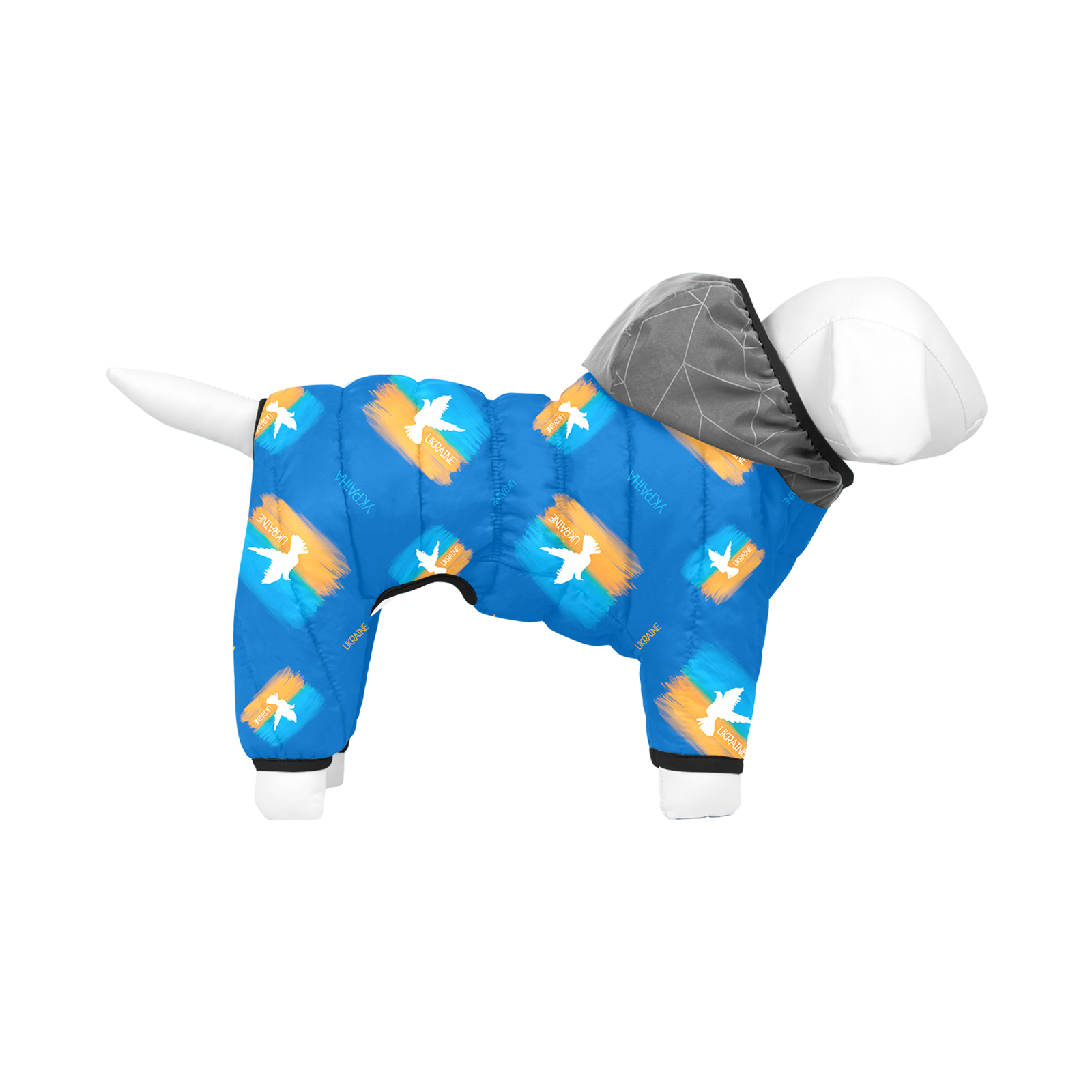 Комбинезон для животных Collar WAUDOG Clothes Флаг M35 В 59-62 см, С 37-40 см (5436-0229) изображение 3