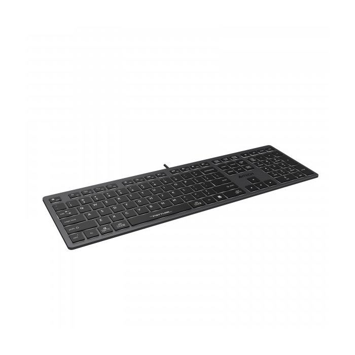 Клавиатура A4Tech FX60H USB Grey Neon backlit изображение 2