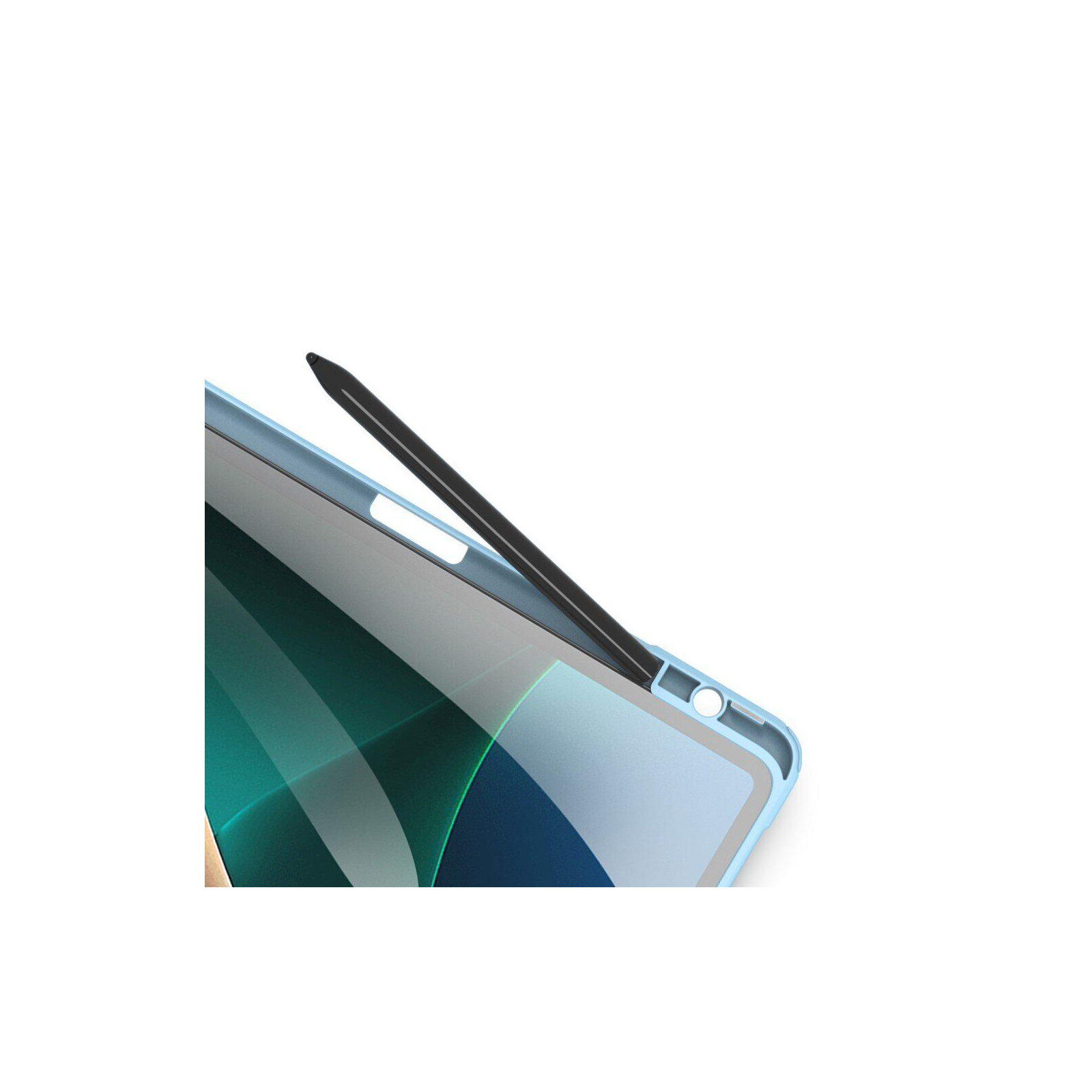 Чехол для планшета BeCover Soft Edge Pencil Mount Xiaomi Mi Pad 5 / 5 Pro Light Blue (708365) изображение 6