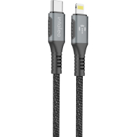 Фото - Кабель Intaleo Дата  USB-C to Lightning 1.2m CBGPD30WTL1 30W grey  (12831265 