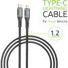 Дата кабель USB-C to Lightning 1.2m CBGPD30WTL1 30W grey Intaleo (1283126518089) изображение 4