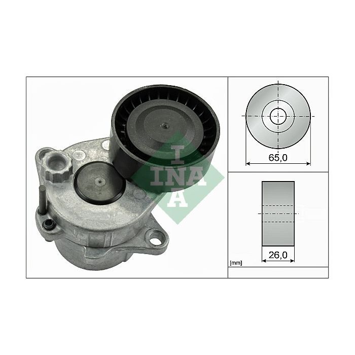 Натяжитель ремня с роликом INA 534 0337 10