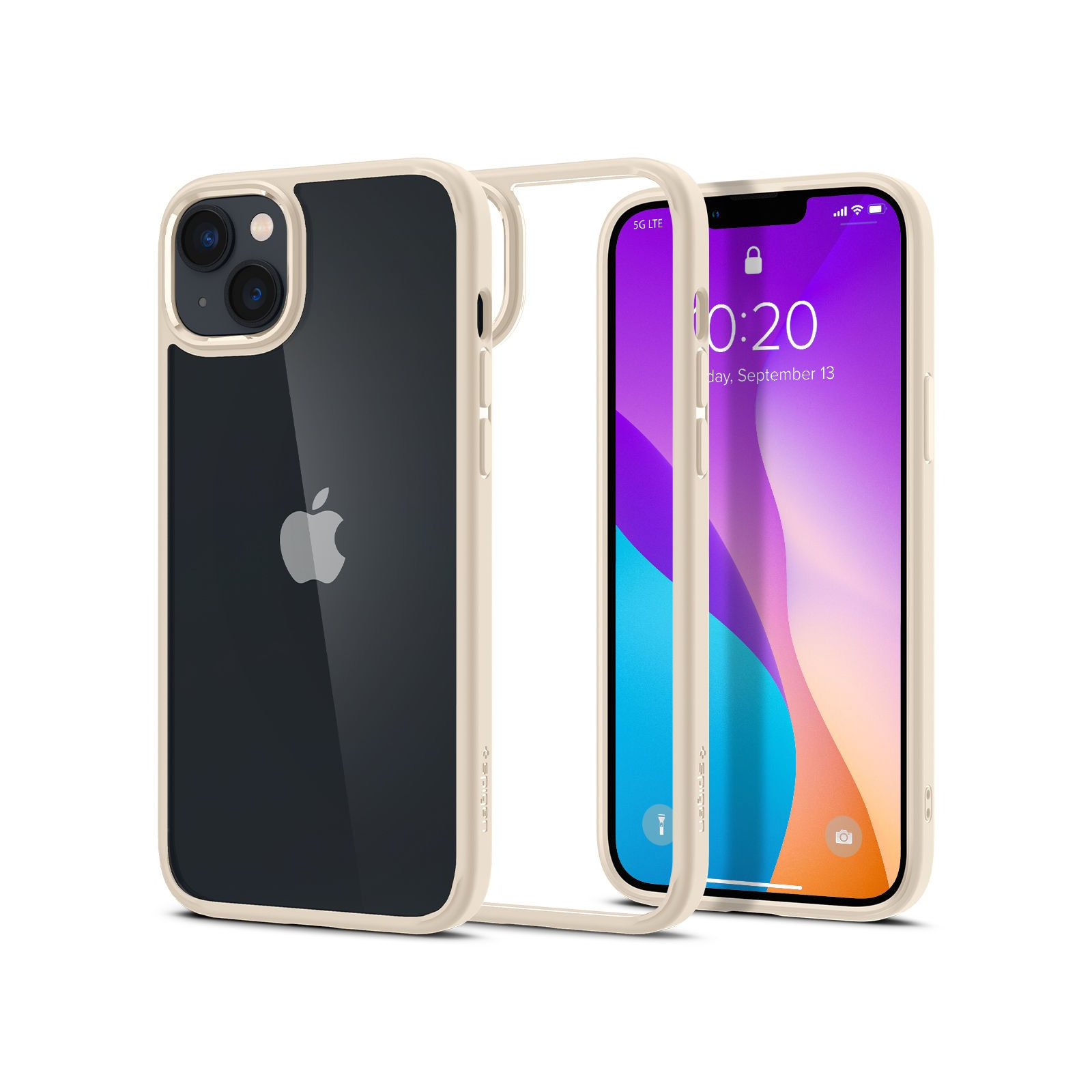 Чохол до мобільного телефона Spigen Apple Iphone 14 Plus Ultra Hybrid, Sand Beige (ACS04898) зображення 3