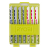 Полотно Ryobi для електролобзика RAK10JSB, набір 10 шт, для дерева та металу (5132002702) зображення 2