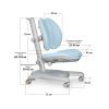 Дитяче крісло Mealux Ortoback Duo Blue (Y-510 KBL) зображення 3