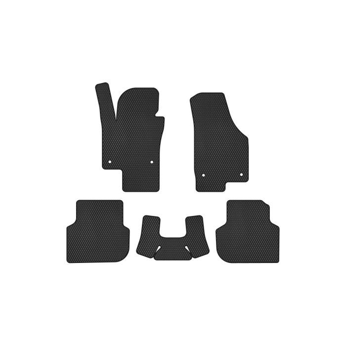 Килимок в салон EVAtech Volkswagen Jetta (VI) AT 2010-2018 6 поколі (VW3288CV5AV4RBB)