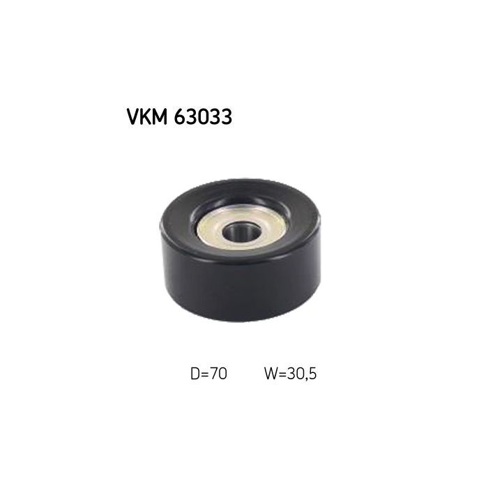 Ролик натяжителя ремня SKF VKM 63033
