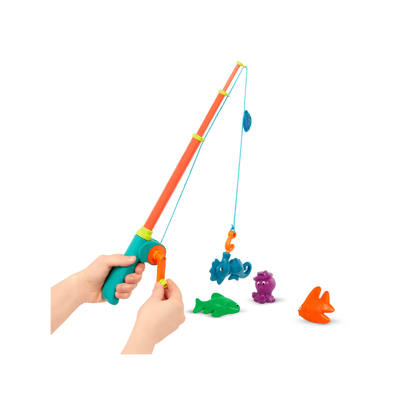 Игрушка для ванной Battat Магнитная рыбалка, изменяющая цвет (BX2056Z) изображение 4