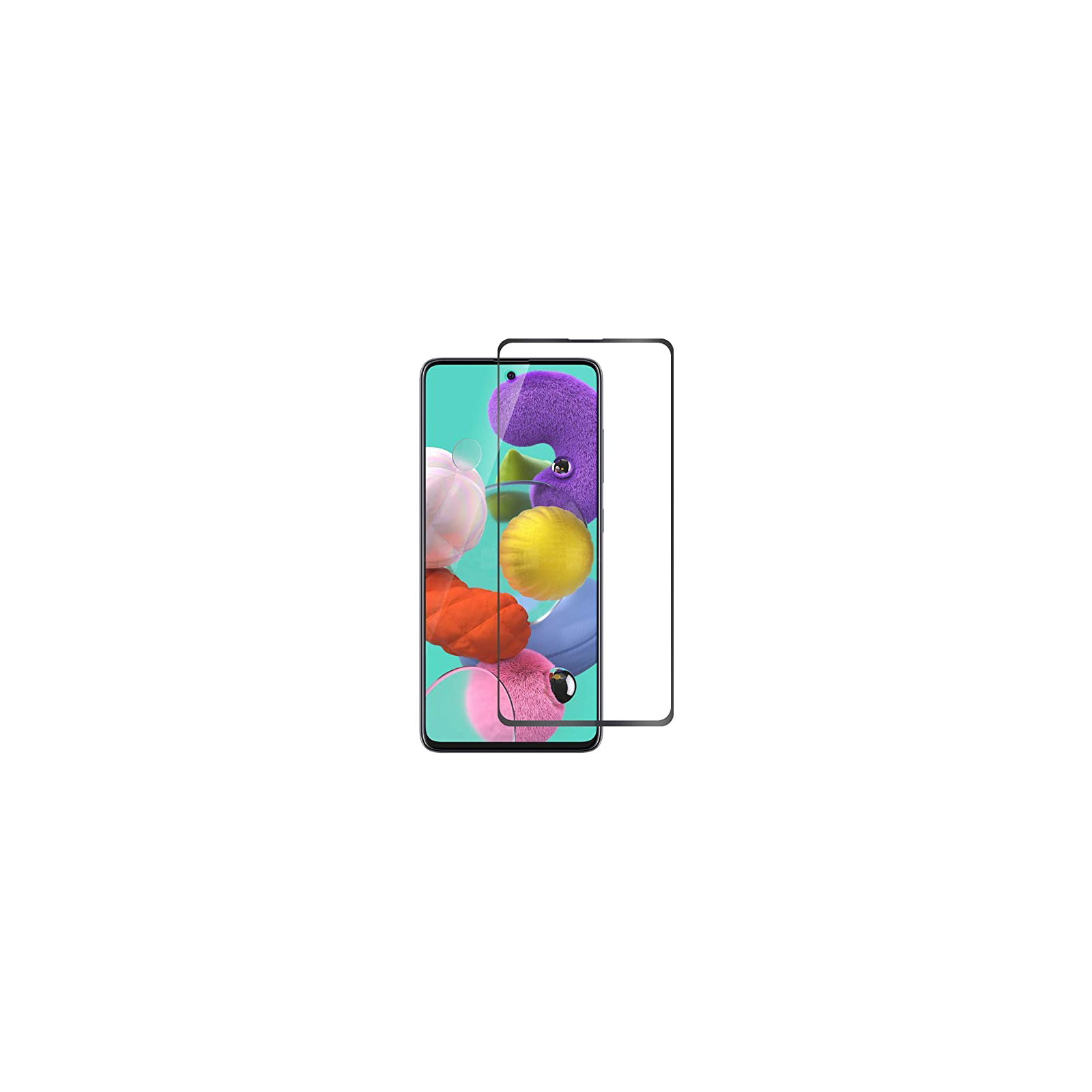 Стекло защитное PowerPlant Full screen Samsung Galaxy A51 2020 (GL608737)