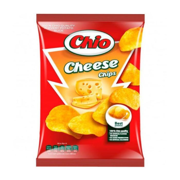 Чіпси Chio Chips зі смаком сиру 150 г (5997312700436)
