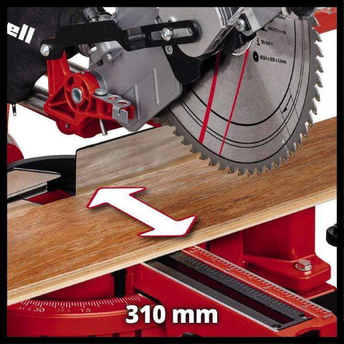 Торцовочная пила Einhell TC-SM 2531/2 U, 1900Вт (4300805) изображение 2