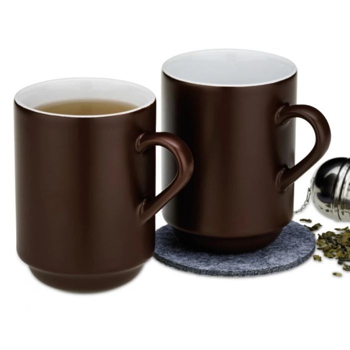 Набор чашек Kela Mattia 300 мл 2 шт White (12749) изображение 2