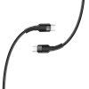 Дата кабель USB-C to USB-C 0.3m 3А black ColorWay (CW-CBPDCC054-BK) зображення 4