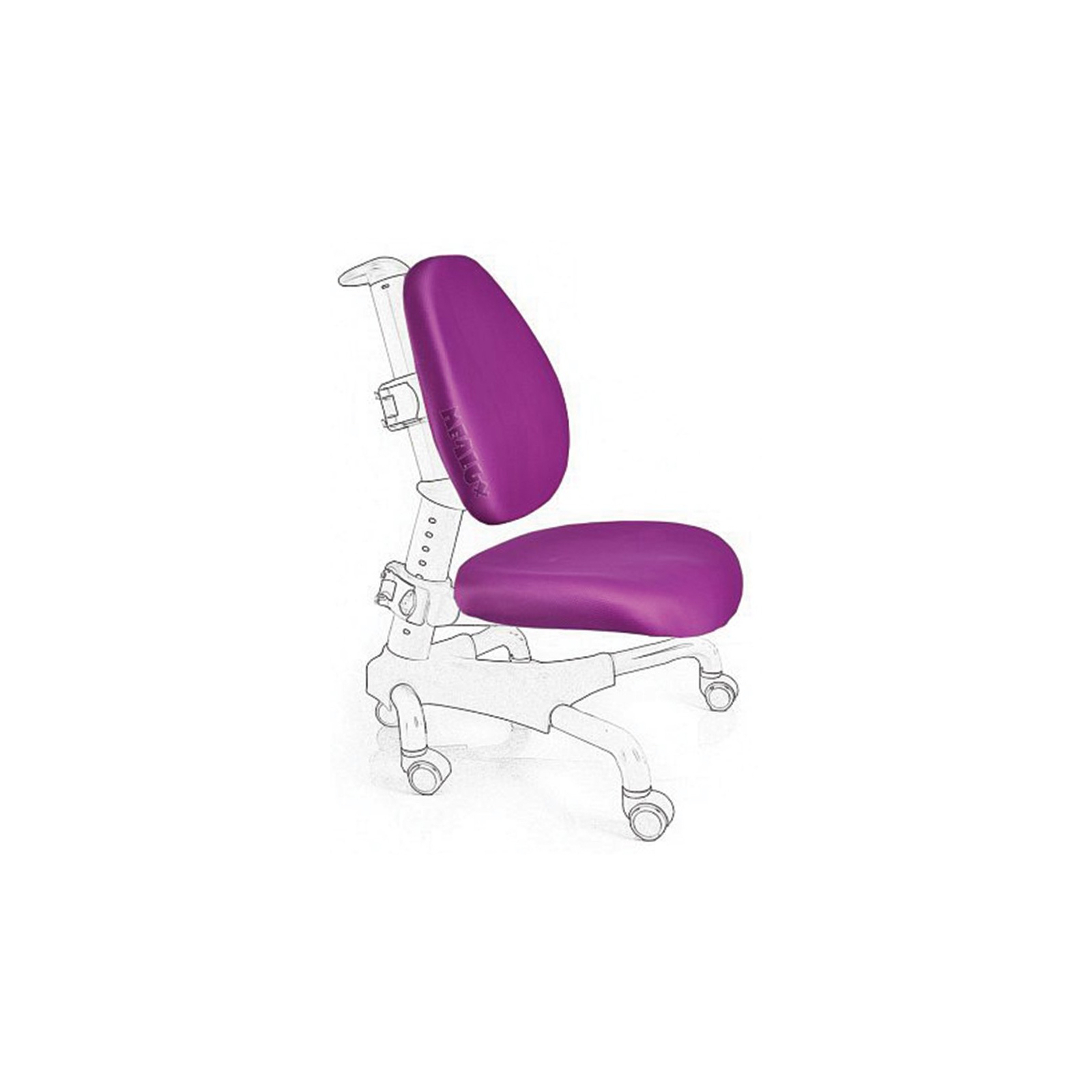 Чохол для крісла Mealux Nobel, Champion фіолетовий (Чехол KS (Y-517, 718))