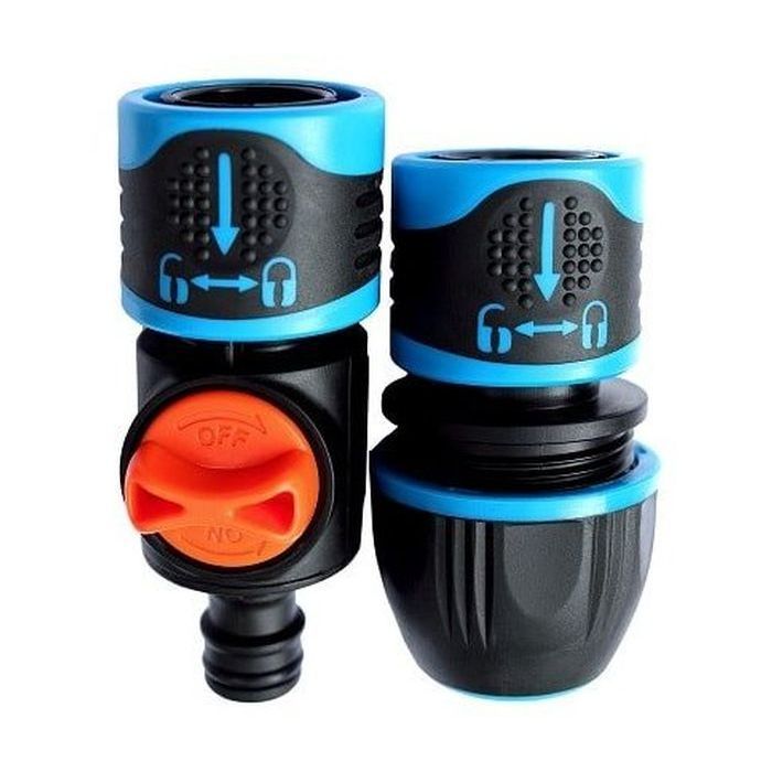 Конектор для шланга Gruntek набір 1/2"-5/8"-3/4" (296292277)