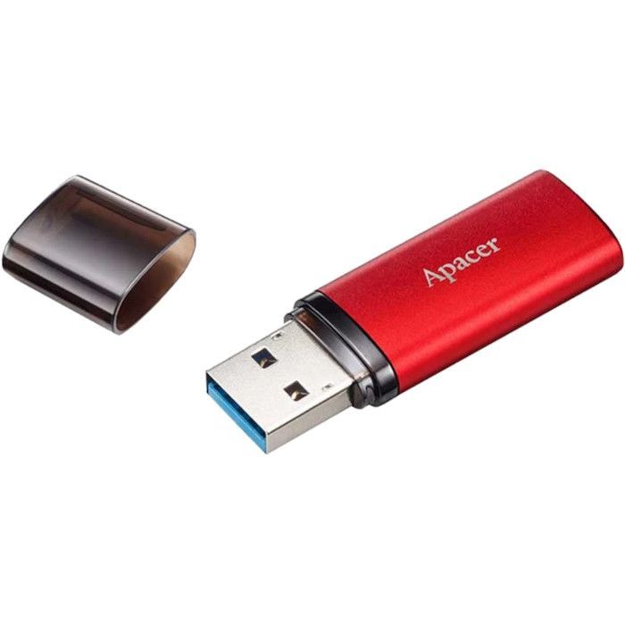 USB флеш накопитель Apacer 64GB AH25B Red USB 3.1 Gen1 (AP64GAH25BR-1) изображение 3