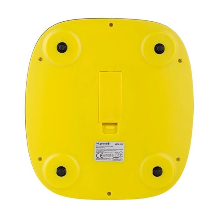 Весы кухонные Erstech VKS-517 yellow изображение 7