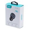 Зарядний пристрій Choetech car 2хUSB-C 40W PD black (С0054-BK) зображення 4