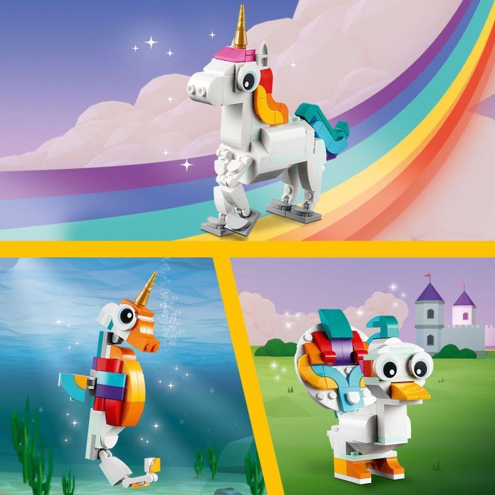 Конструктор LEGO Creator Магічний єдиноріг 145 деталей (31140) зображення 4