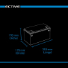 Батарея к ИБП Ective Ective DC 95 12V-95Ah, GEL Deep Cycle (TN2744) изображение 4