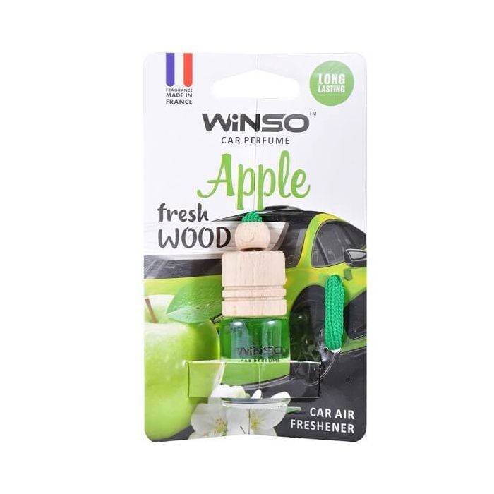 Ароматизатор для автомобіля WINSO Fresh Wood Apple 4,5мл (530660)