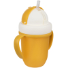 Поильник-непроливайка Canpol babies Matte Pastels с силиконовой трубочкой 210 мл Желтый (56/522_yel) изображение 2
