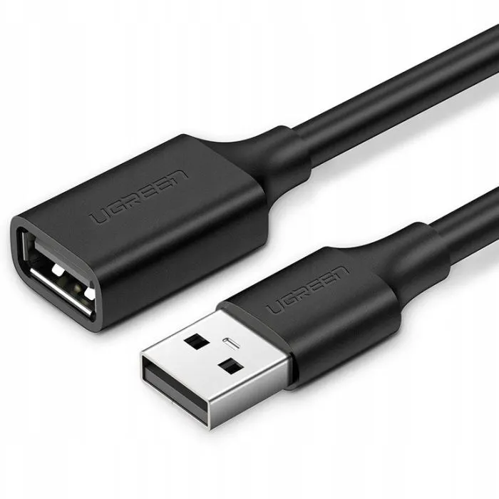 Дата кабель USB 2.0 AM/AF 5.0m US103 Black Ugreen (10318)
