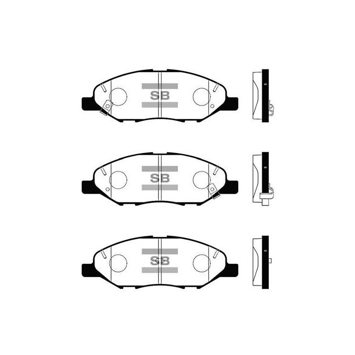 Тормозные колодки HI-Q SP1383