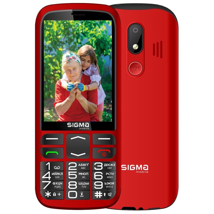 Мобильный телефон Sigma Comfort 50 Optima Type-C Black (4827798122310)