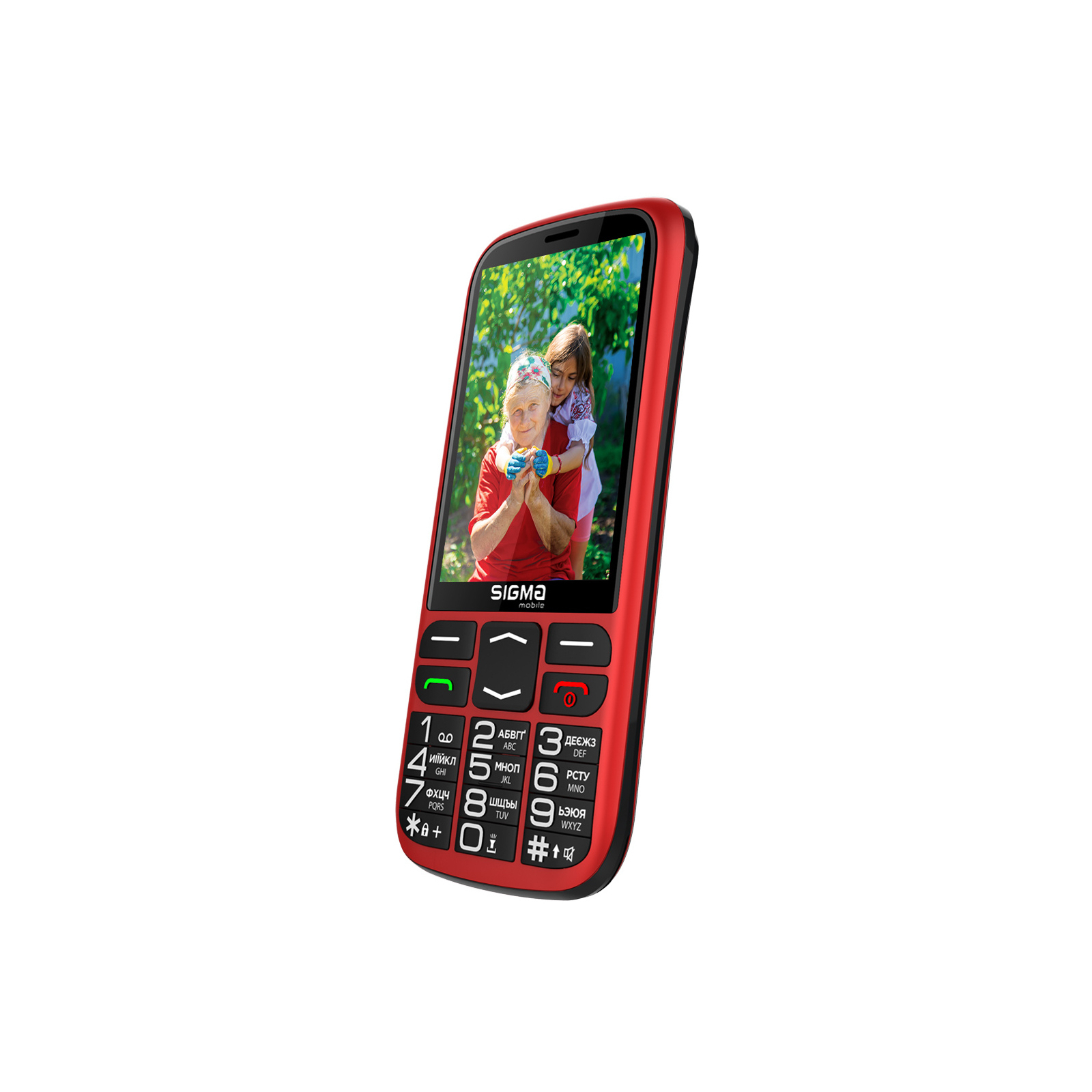 Мобильный телефон Sigma Comfort 50 Optima Type-C Red (4827798122327) изображение 4