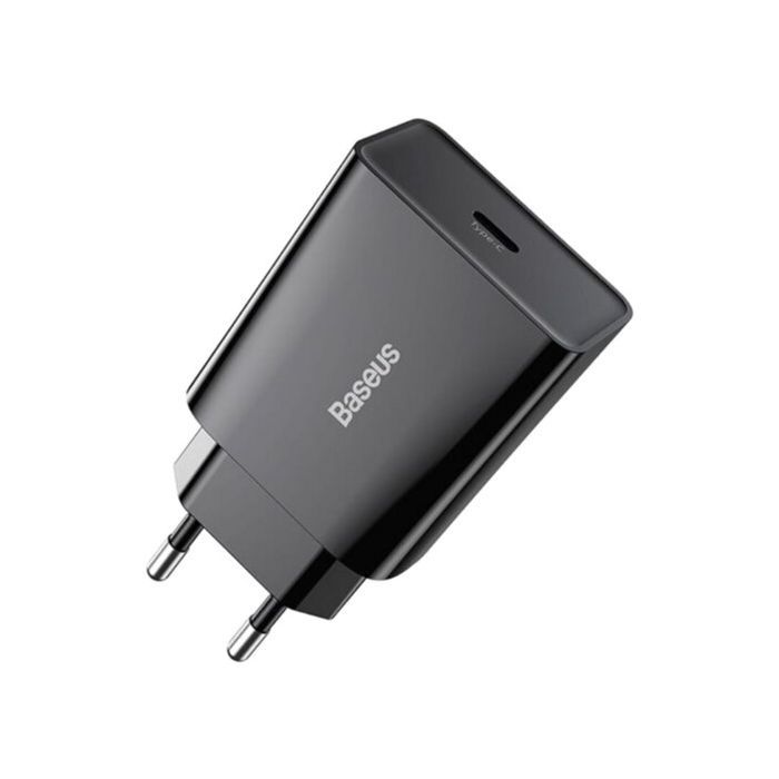 Зарядний пристрій Baseus Speed Mini Quick Charger Black (CCFS-SN01) зображення 3