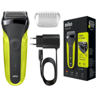 Электробритва Braun Series 3 300s 5408 black/green изображение 3