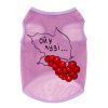 Борцовка для животных WAUDOG Clothes "Калина" сетка XS розовая (300-0228-7) изображение 2