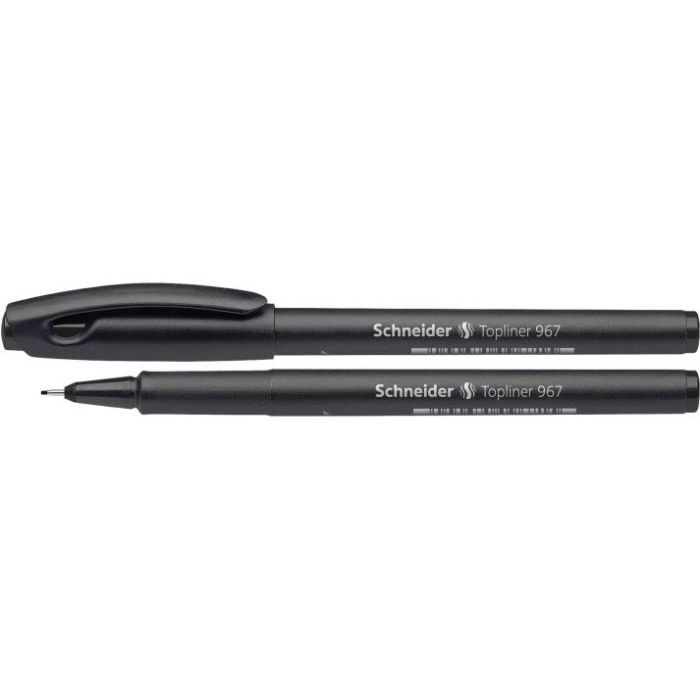 Лайнер Schneider TOPLINER 967 0,4 мм black (S9671)