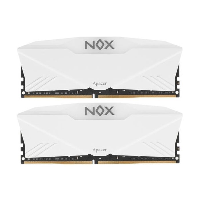 Модуль памяти для компьютера DDR4 16GB (2x8GB) 3200 MHz NOX RGB White Apacer (AH4U16G32C28YNWAA-2)