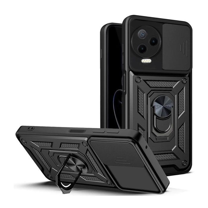 Чехол для мобильного телефона BeCover Military Infinix Note 12 Pro 4G / 12 2023 (X676C) Black (709091)