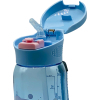 Бутылка для воды Casno 400 мл KXN-1195 Синя восьминіг з соломинкою (KXN-1195_Blue) изображение 4