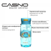 Пляшка для води Casno 400 мл KXN-1195 Синя восьминіг з соломинкою (KXN-1195_Blue) зображення 9