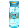 Пляшка для води Casno 400 мл KXN-1195 Синя восьминіг з соломинкою (KXN-1195_Blue)