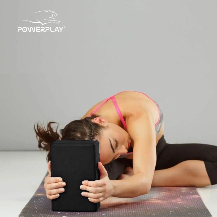 Блок для йоги PowerPlay 4006 Yoga Brick Рожевий (PP_4006_Pink_Yoga_Brick) зображення 3