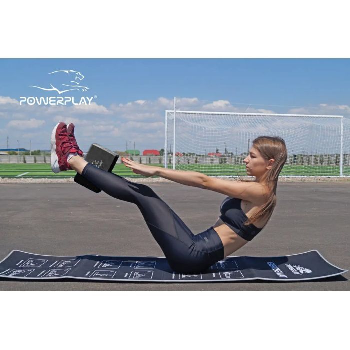 Блок для йоги PowerPlay 4006 Yoga Brick Рожевий (PP_4006_Pink_Yoga_Brick) зображення 7
