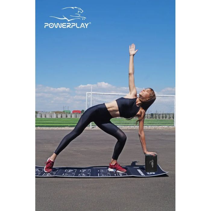 Блок для йоги PowerPlay 4006 Yoga Brick Рожевий (PP_4006_Pink_Yoga_Brick) зображення 8