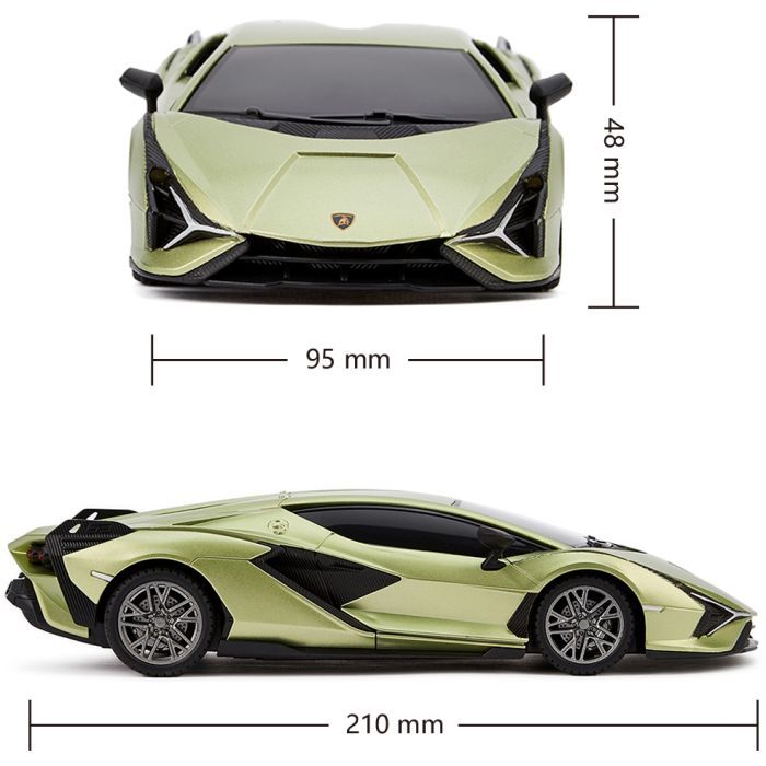 Радиоуправляемая игрушка KS Drive Lamborghini Sian 1:24, 2.4Ghz синий (124GLSB) изображение 6