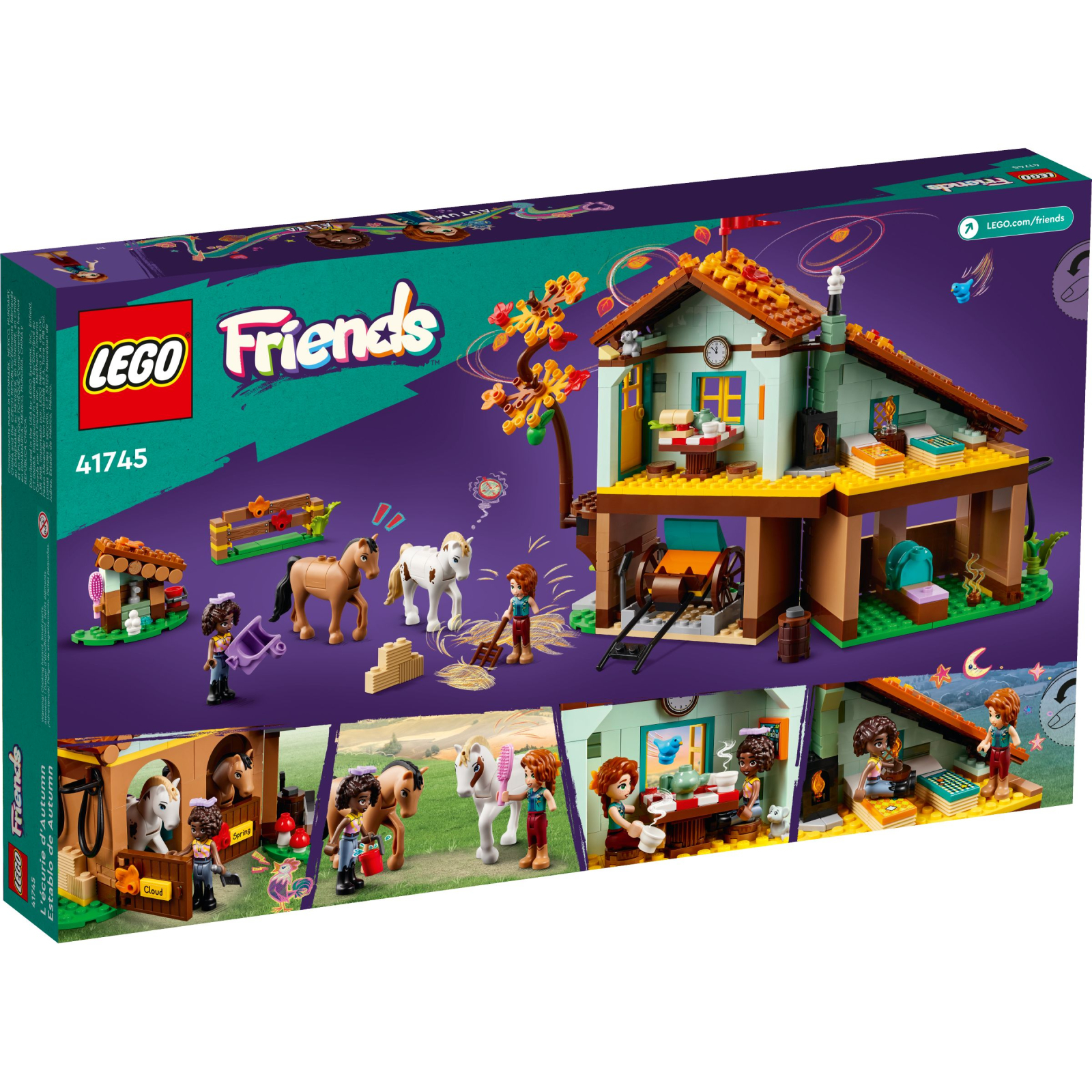 Конструктор LEGO Friends Стайня Отом 545 деталей (41745) зображення 10