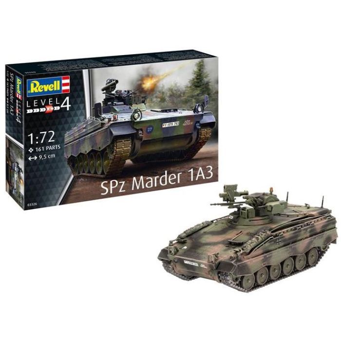 Сборная модель Revell Танк Marder 1A3 уровень 4, 1:72 (RVL-03326) изображение 2