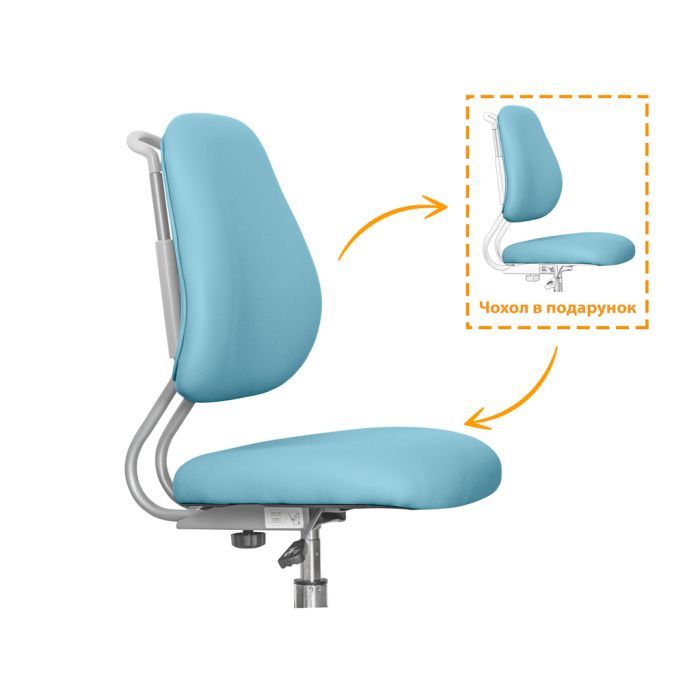 Дитяче крісло ErgoKids Mio Ergo Lite Green (Y-507 Lite KZ) зображення 7